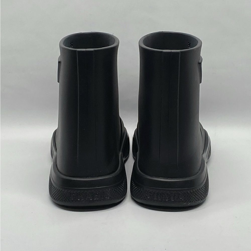 Prada Rubber Logo Pull-On Rain Booties size 36 - Picture 8 of 13